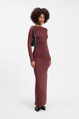 Crossbody bag with logo lettering, Black