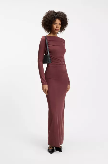 Crossbody bag with logo lettering