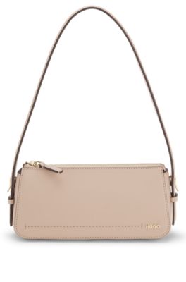 Umh&auml;ngetasche mit Logo-Schriftzug, Hellrosa