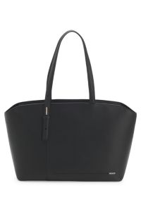 Cabas avec logo, Noir