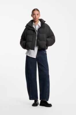 Hugo Water-repellent puffer jacket with stand collar dunjackor dam – bild 2