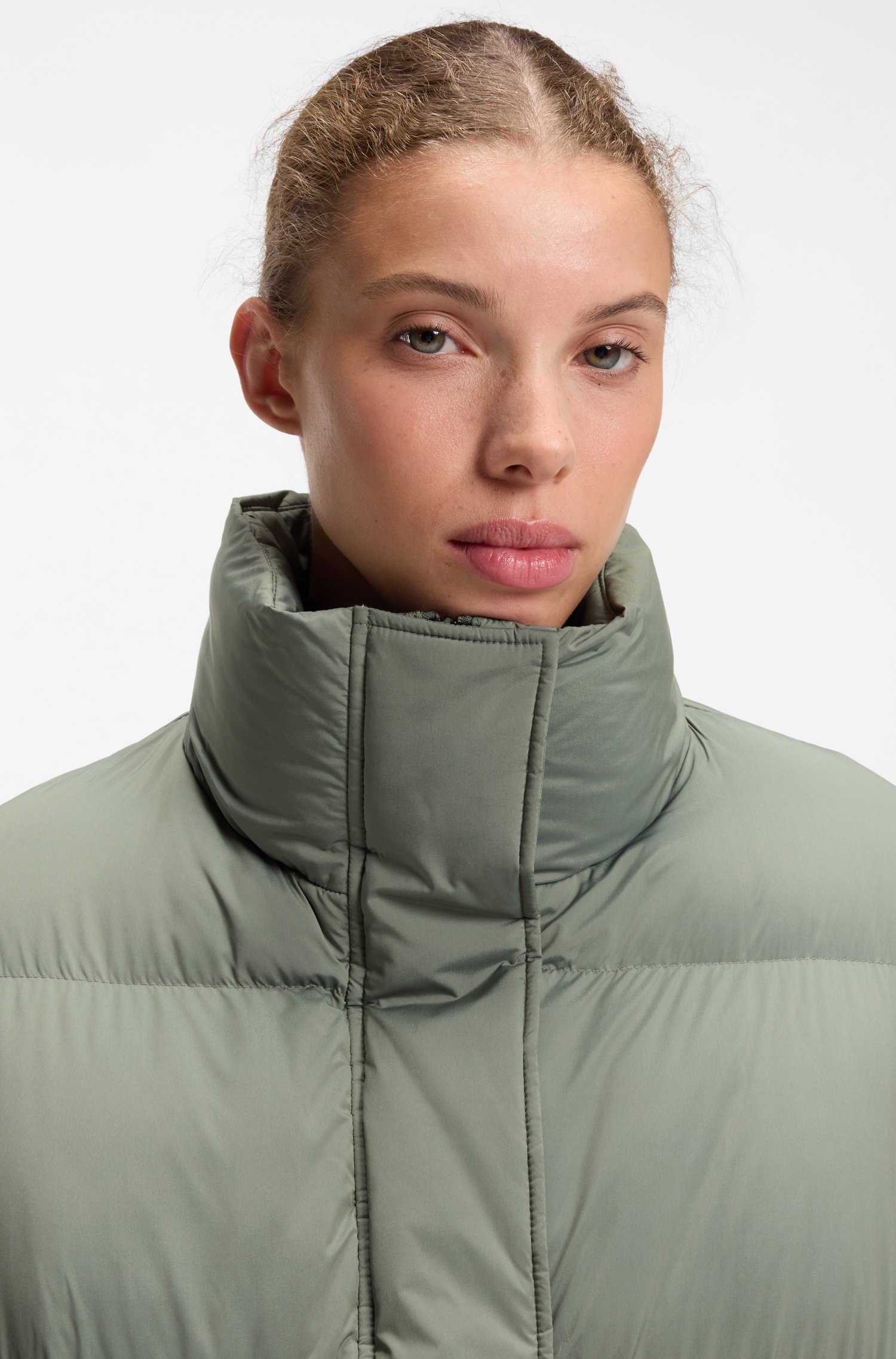 Hugo Water-repellent puffer jacket with stand collar jackor dam – bild 3