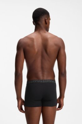 Boss Gift-boxed three-pack of trunks in stretch cotton boxerkalsong herr – bild 2