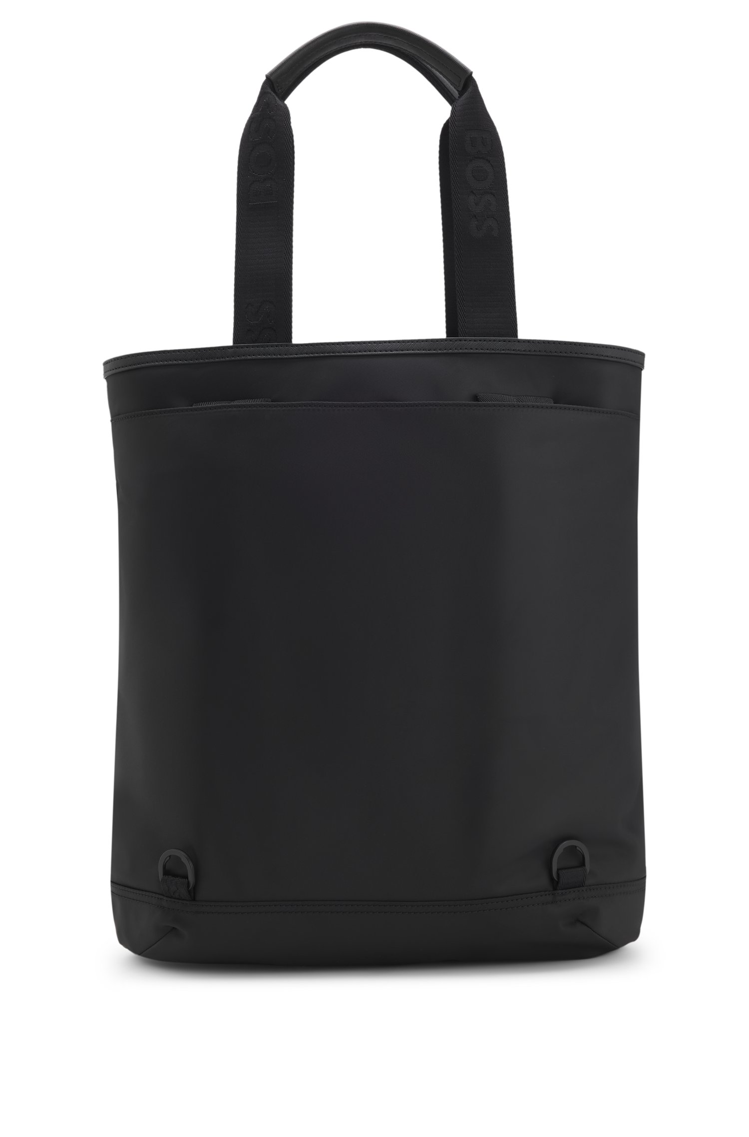Boss Tote backpack with Double B monogram trim ryggsäckar herr – bild 3