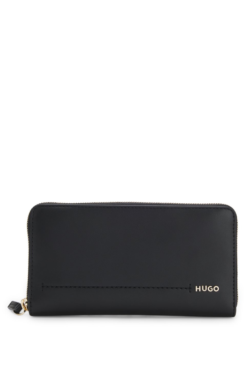 Faux-leather wallet