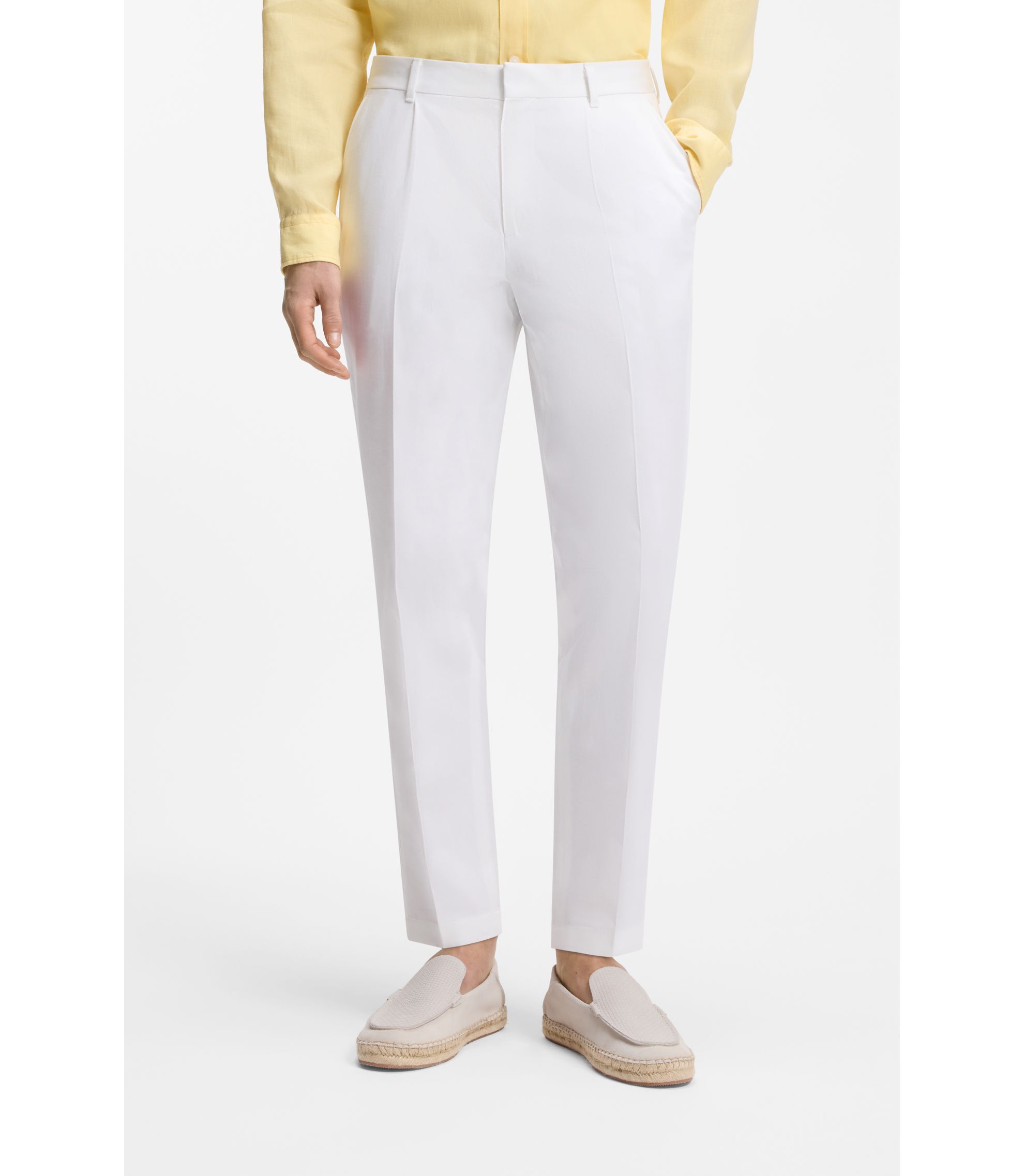 Business-Hose aus Baumwoll-Mix