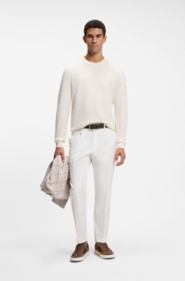 Sneakers med sn&ouml;rning och mockadetaljer, M&ouml;rkbrun