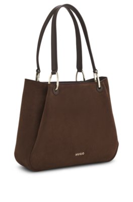 Hugo Small tote bag with gold-tone hardware shoppingväskor & totes dam – bild 4
