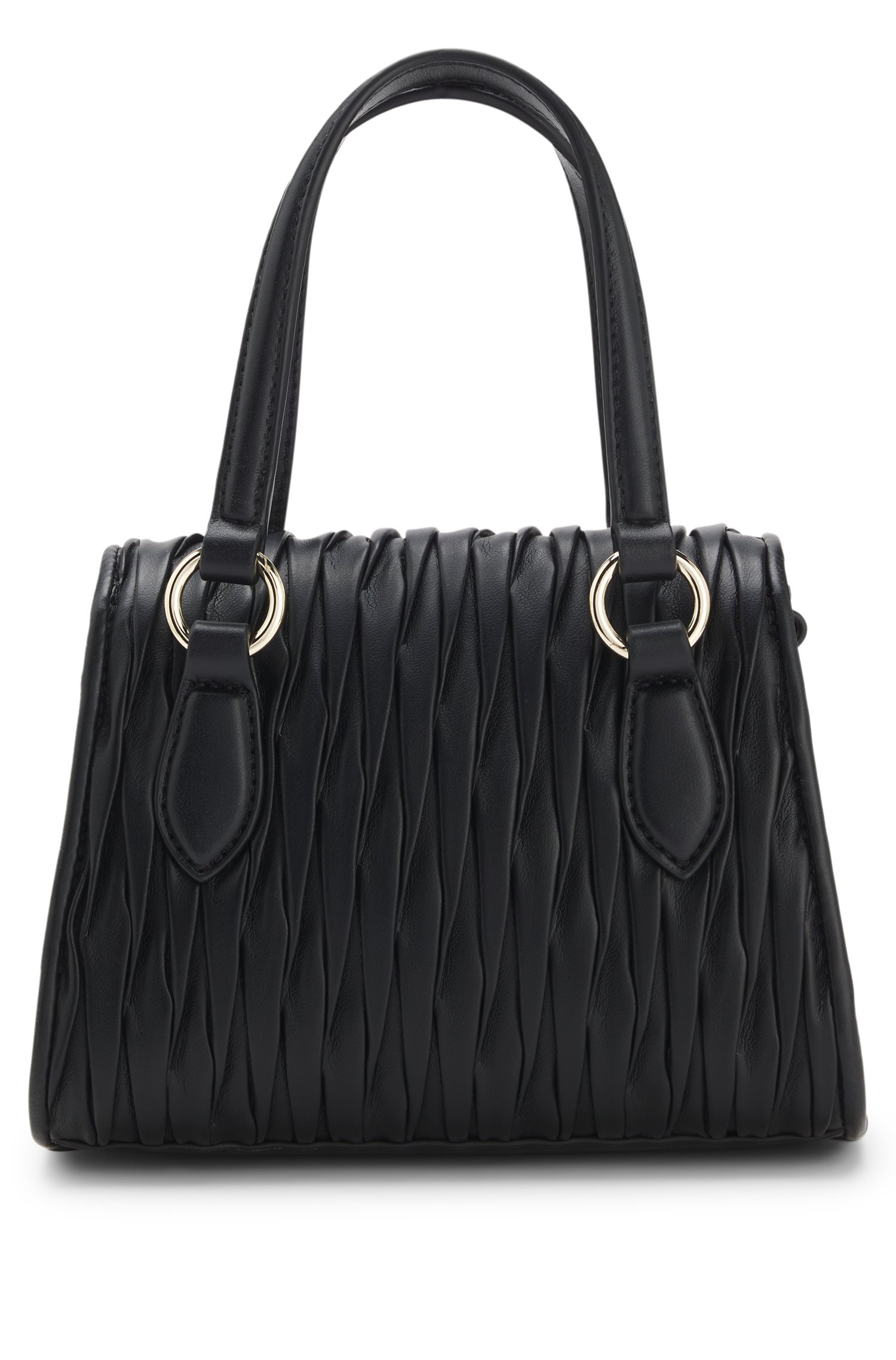 Hugo Faux-leather handbag with heart charm handväskor & axelremsväskor dam – bild 3