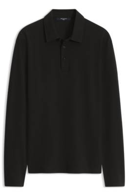 BY BECKHAM polo shirt in cotton and silk 4