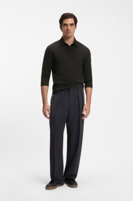 BY BECKHAM polo shirt in cotton and silk 2
