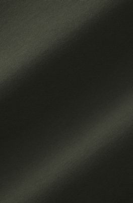 BOSS BY BECKHAM polo shirt in cotton and silk, Dark Green