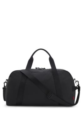 Holdall with wide-set logo detail, Black