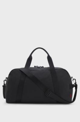 Holdall with wide-set logo detail, Black