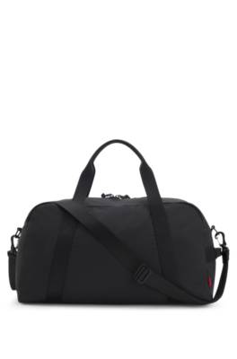 Holdall with wide-set logo detail 1