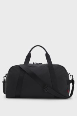 Holdall with wide-set logo detail, Black