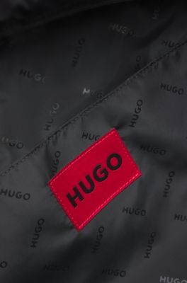 Holdall with wide-set logo detail, Black