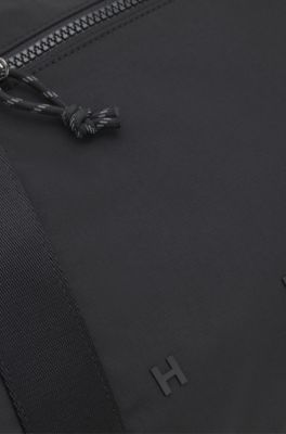 Holdall with wide-set logo detail, Black