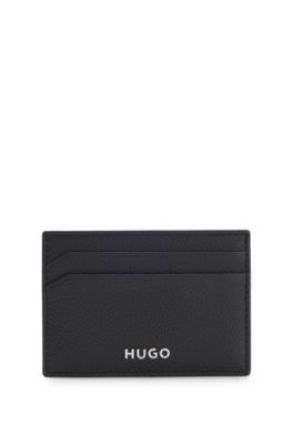 Grained wallet, Black