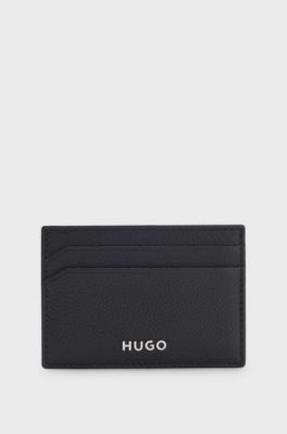 Grained wallet, Black