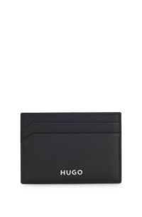 Grained wallet, Black