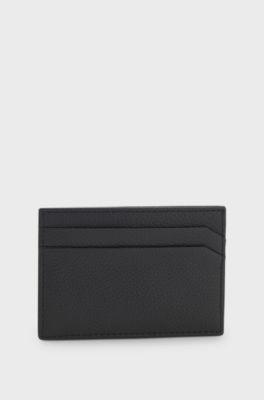 Grained wallet, Black