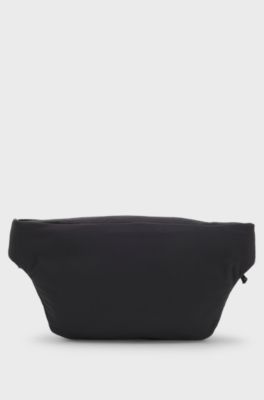 Belt bag with wide-set logo detail, Black