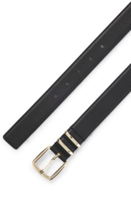 Boss Italian-leather belt klassiska skärp dam – bild 2