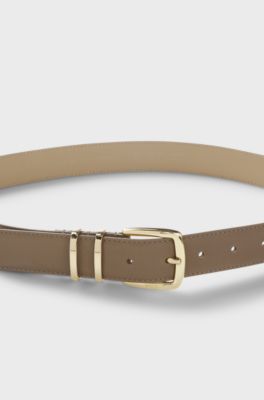 Italian-leather belt, Brown