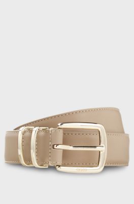 Cintura in pelle italiana, Marrone