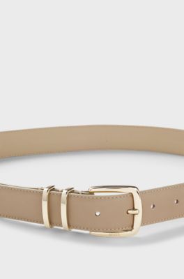 Italian-leather belt, Brown
