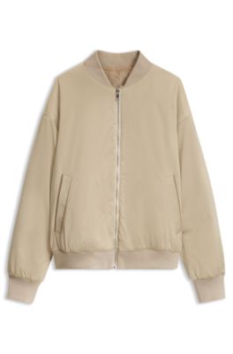 Wool-blend coat, Light Beige