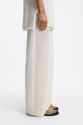 Suede slides with twin buckled straps, Beige