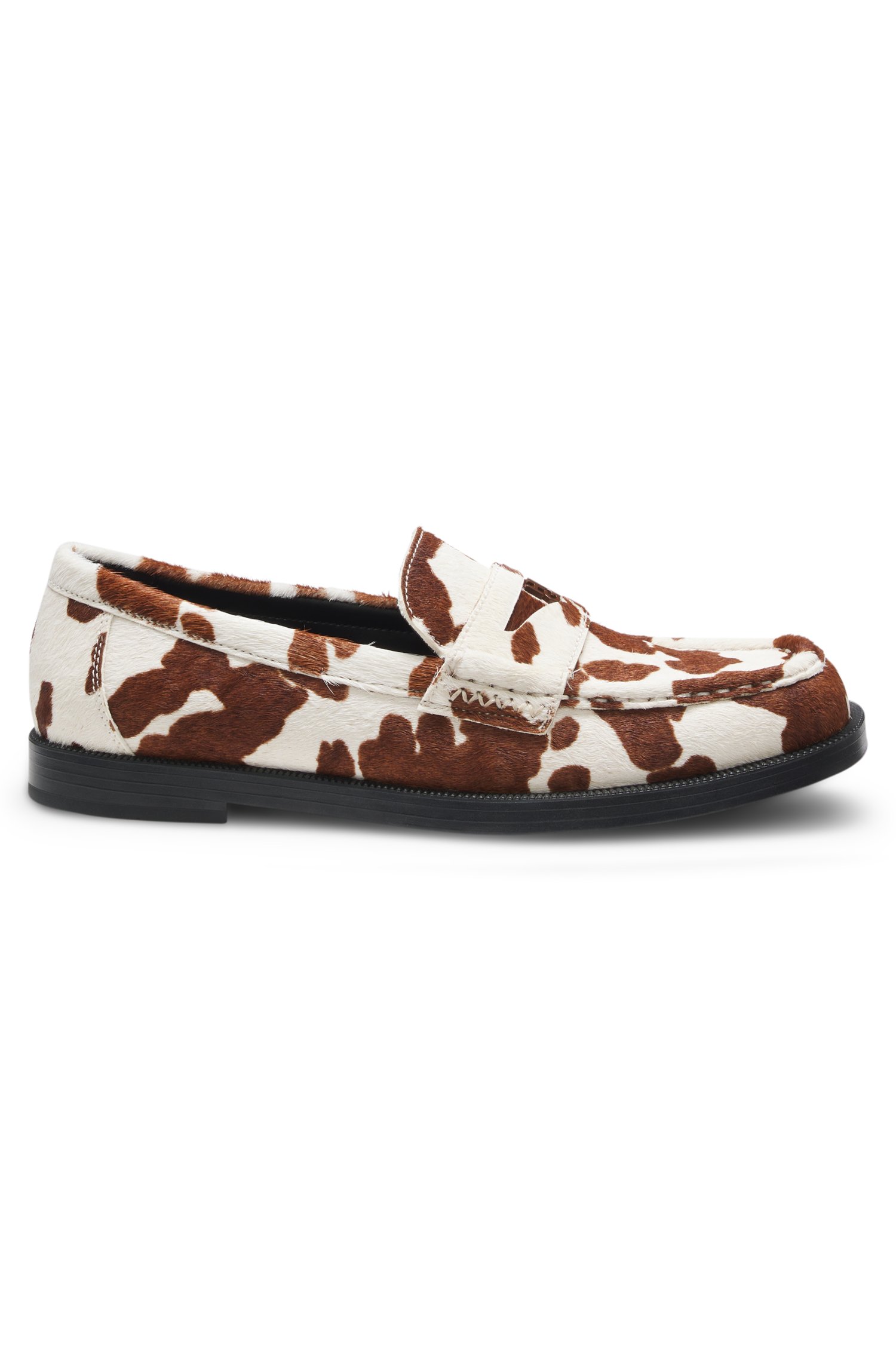 Hugo Semi-squared loafers with tonal hardware dam – bild 3