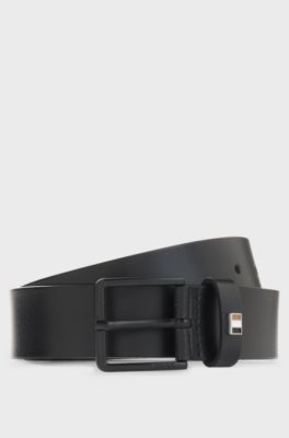 Leather belt, Black