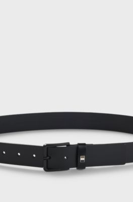 Leather belt, Black