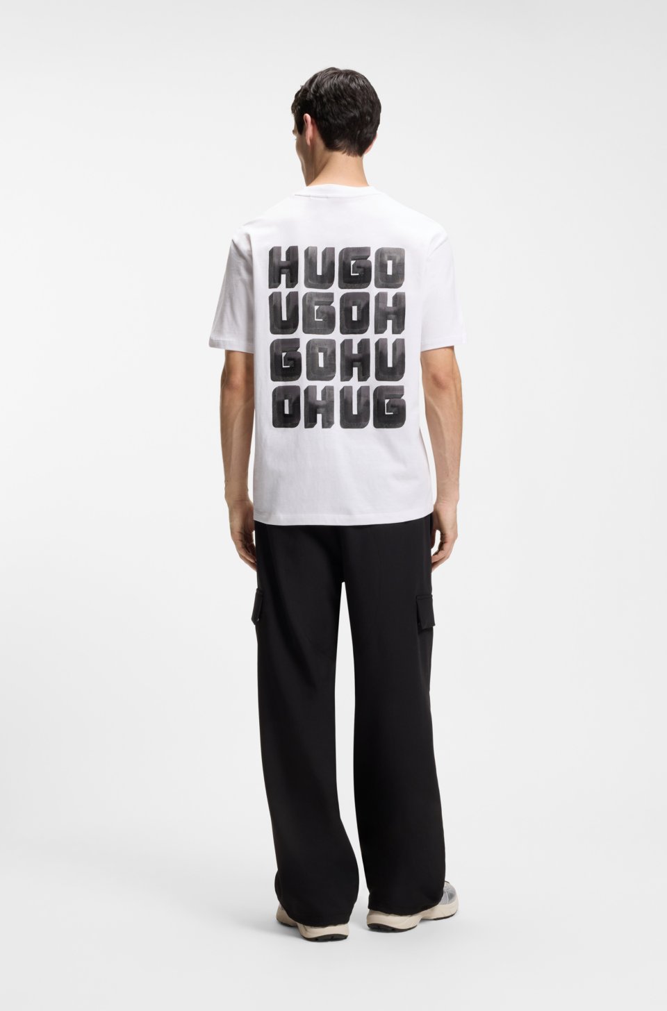 Logo T-shirt in cotton jersey