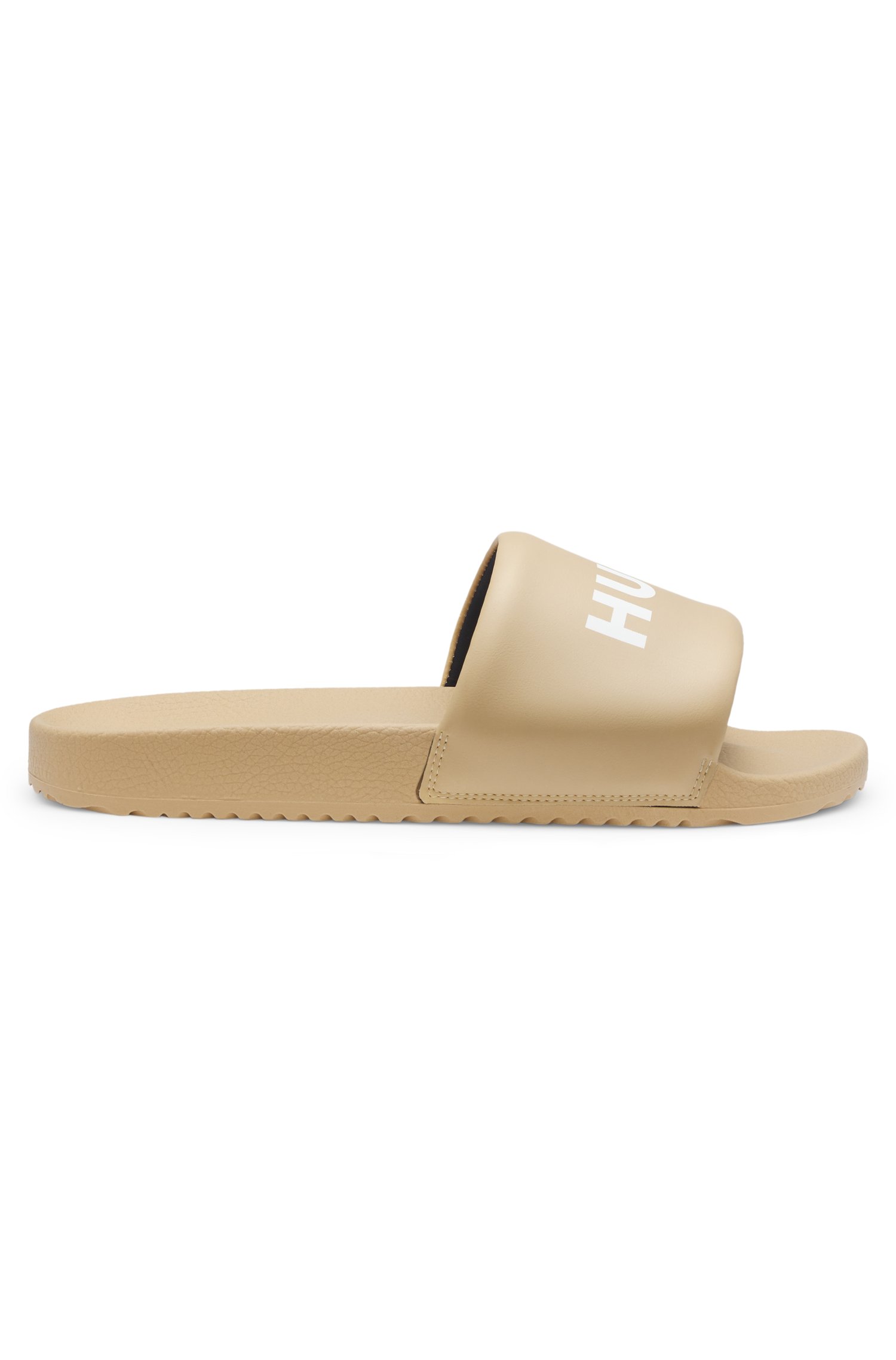 Hugo Slides with padded strap and contrast logo sandaler herr – bild 3