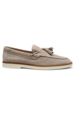 Boss Suede loafers with tassel trim herr – bild 3