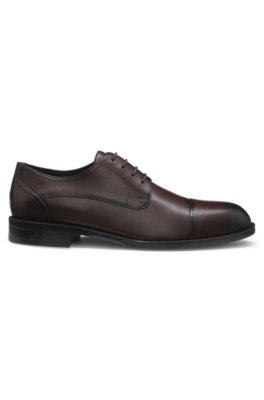Boss Leather Derby shoes with cap toe finskor herr – bild 2