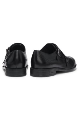 Boss Leather monk shoes with double strap finskor herr – bild 3