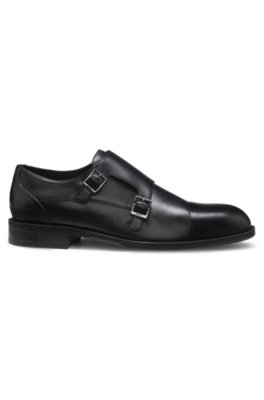 Boss Leather monk shoes with double strap finskor herr – bild 2