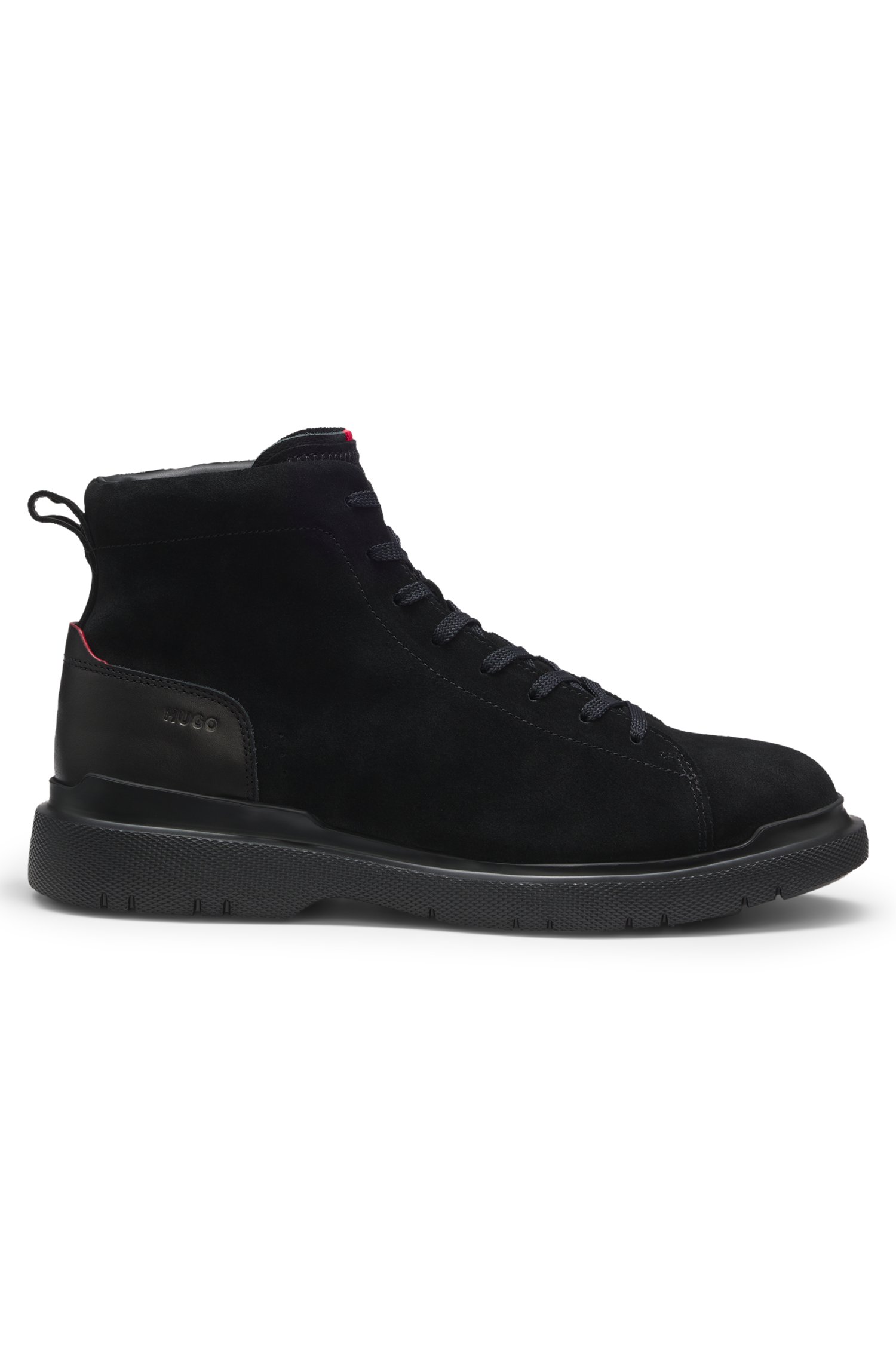 Hugo Half boots in suede with leather trims herr – bild 3
