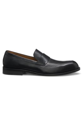 Boss Leather loafers with penny trim herr – bild 3