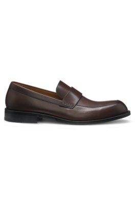 Boss Leather loafers with penny trim herr – bild 2