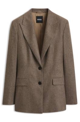 Boss Slim-fit textured blazer dam – bild 4