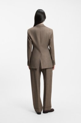 Boss Slim-fit textured blazer dam – bild 2