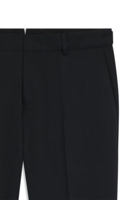 BOSS - スリムフィットパンツ ウォッシャブル ストレッチコットン