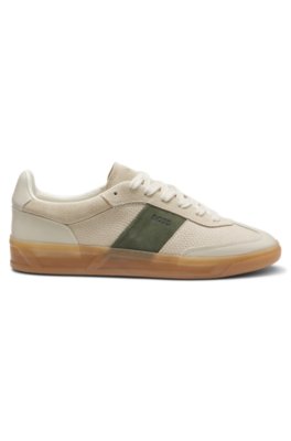 Boss Trainers in leather and suede låga sneakers dam – bild 2