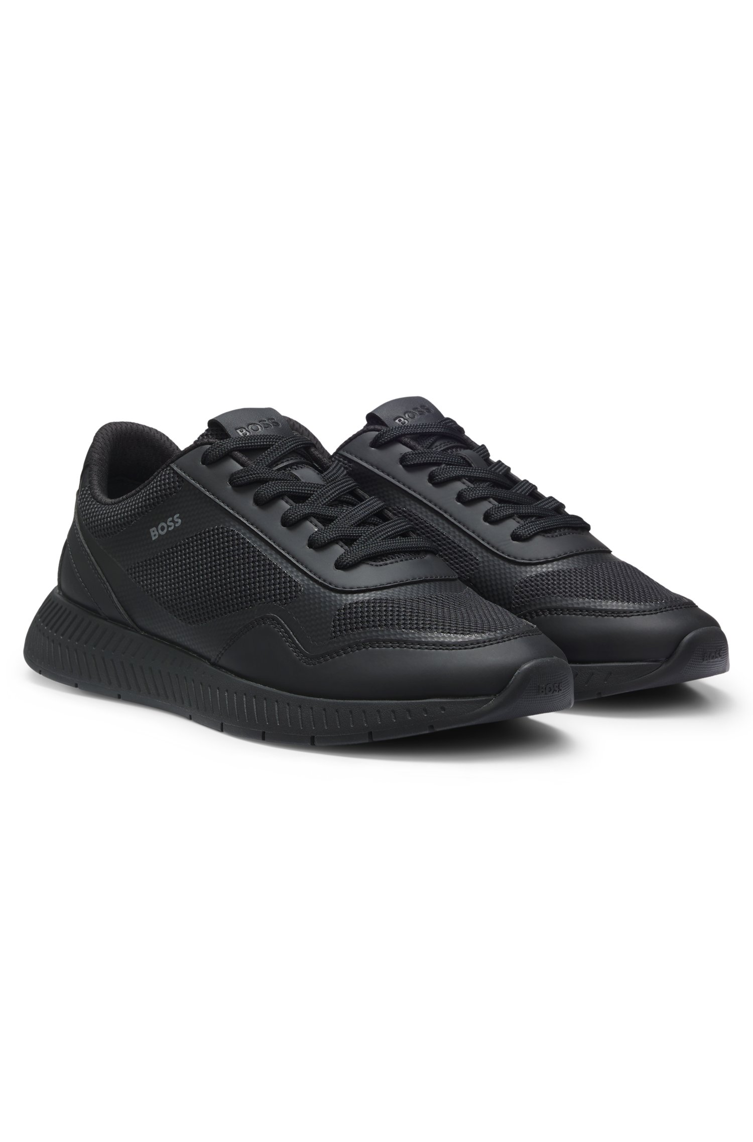 Boss Låg sneaker 'Titanium' sneakers herr – bild 3